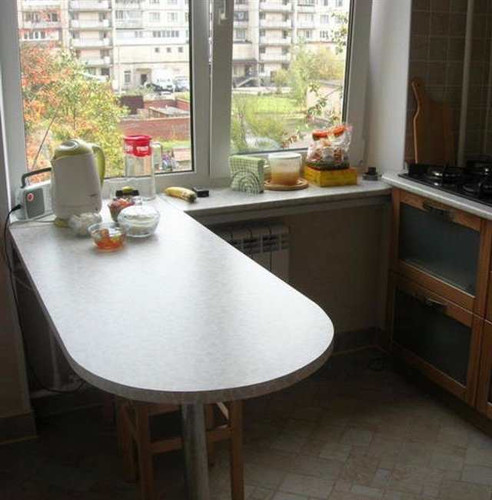 Очумелые ручки для подоконника на кухне.