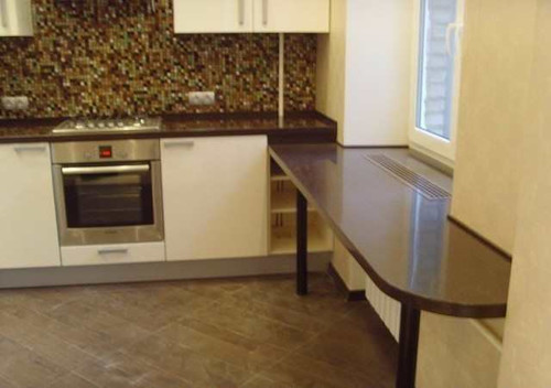 Очумелые ручки для подоконника на кухне.